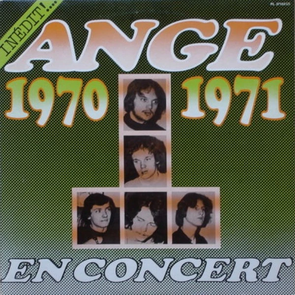 Pochette : 1970-1971 en concert