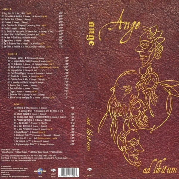 Pochette : Ad libitum