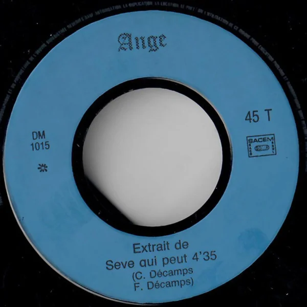 Pochette : Sève qui peut (45 tours)